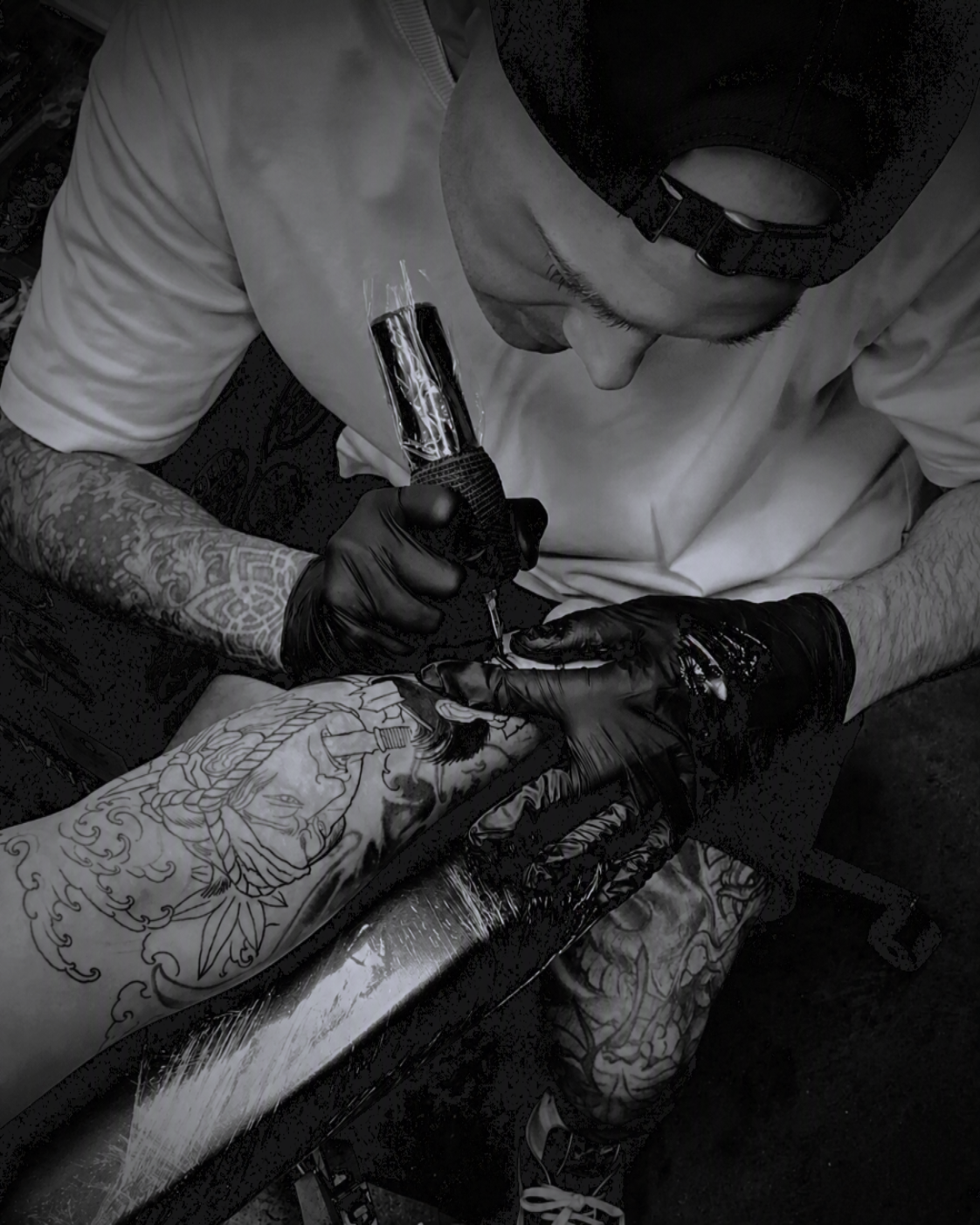 Tod, tattoo artist at Evolved Ink Geelong
