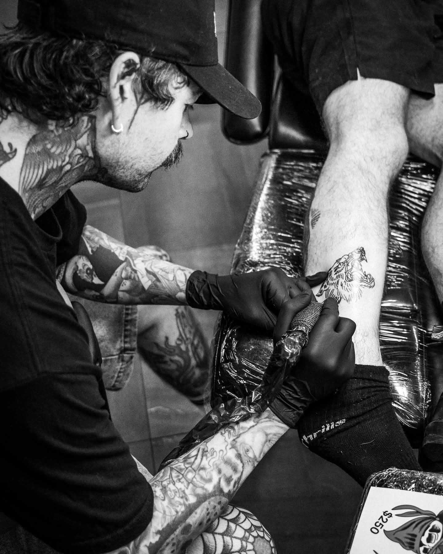 Zac, tattoo artist at Evolved Ink Geelong