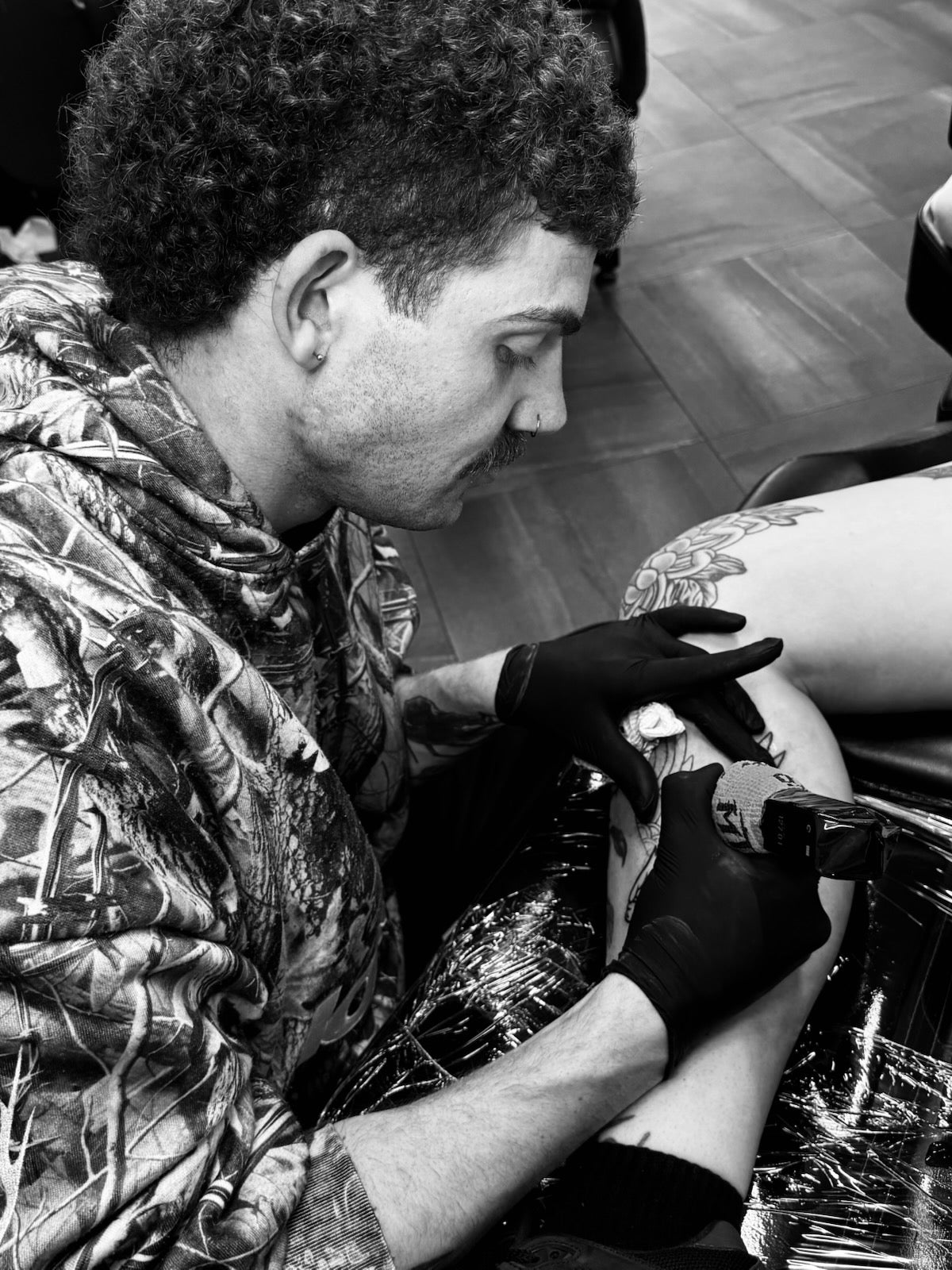 Angus, tattoo artist at Evolved Ink Geelong