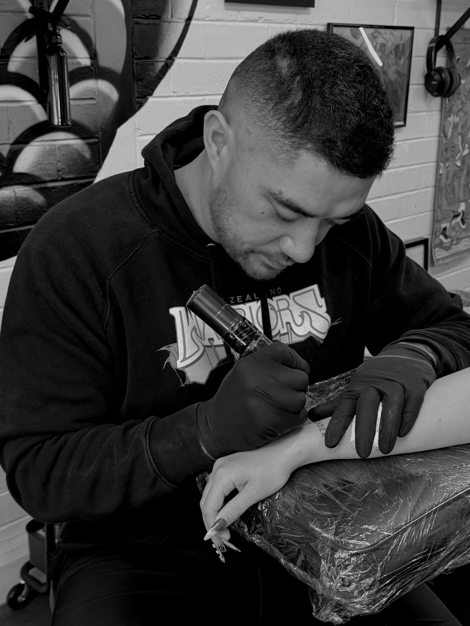 Hayden, tattoo artist at Evolved Ink Geelong
