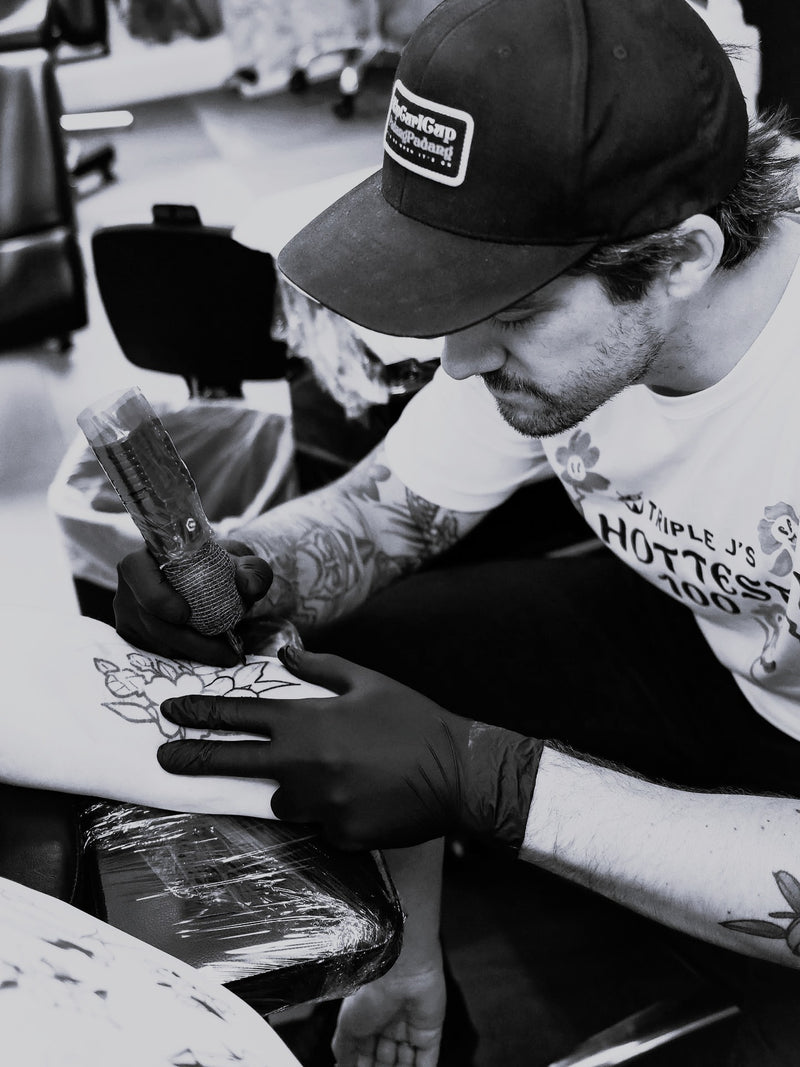 Matt, tattoo artist at Evolved Ink Geelong