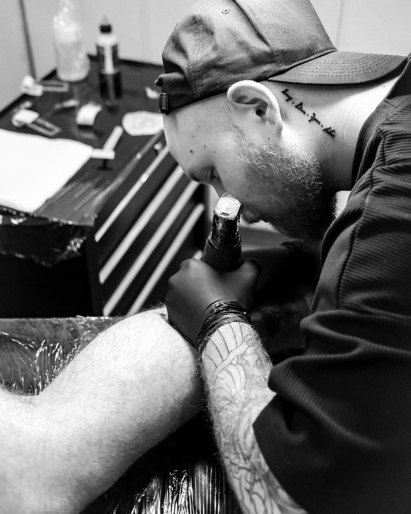 Adam, tattoo artist at Evolved Ink Geelong